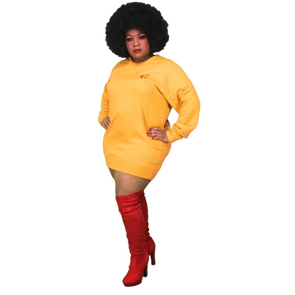 DEAF over sized crew neck - Picture 2 of 2